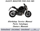 Thumbnail Ducati Monster 1100 EVO ABS Workshop Manual 2011 - 2013 Thumbnail Ducati Monster 1100 EVO ABS Workshop Manual 2011 - 2013