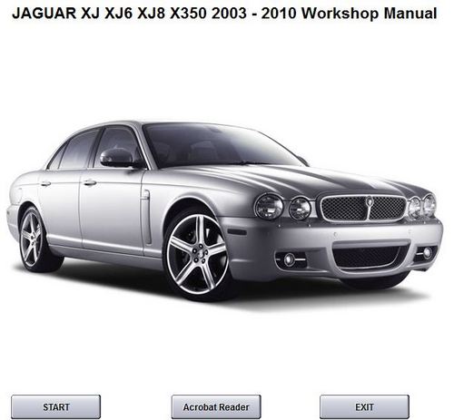 Product picture JAGUAR XJ XJ6 XJ8 WORKSHOP SERVICE MANUAL X350 2003 - 2010
