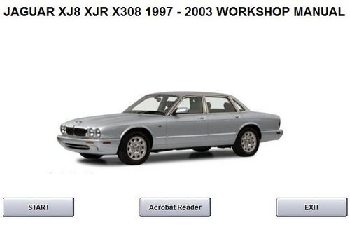 Product picture JAGUAR XJ8, XJR, X308 WORKSHOP MANUAL 1997 - 2003