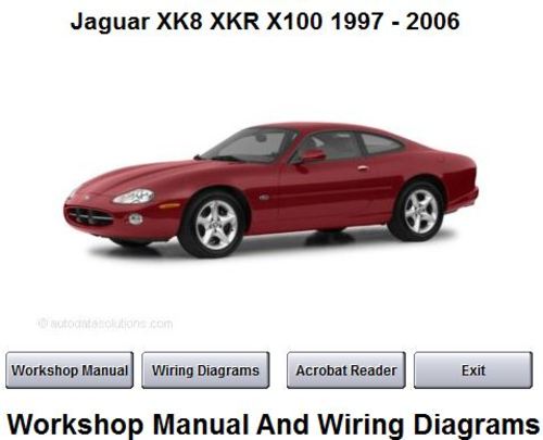 Product picture JAGUAR XK8 XKR 1997 - 2006 WORKSHOP SERVICE REPAIR MANUAL - 