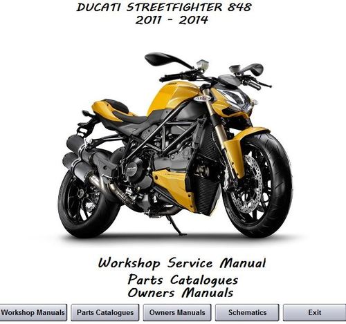 Product picture Ducati Streetfighter 848 Workshop Manual 2011 - 2014