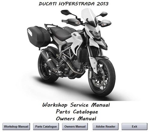 Product picture Ducati Hyperstrada 2013 Workshop Manual