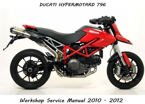 Product picture Ducati Hypermotard 796 Workshop Service Manual